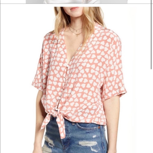 Rails heart tie top - Picture 2 of 5